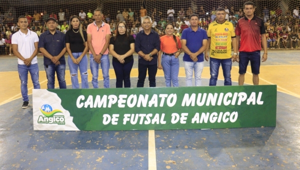 Secretaria de Esportes realiza Finais do 9° Campeonato Municipal de Futsal de Angico