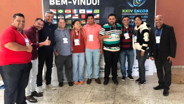 Secretário de Meio Ambiente de Angico Sebastião Guimarães participa do XXIV ENCOB em Foz do Iguaçu (PR)