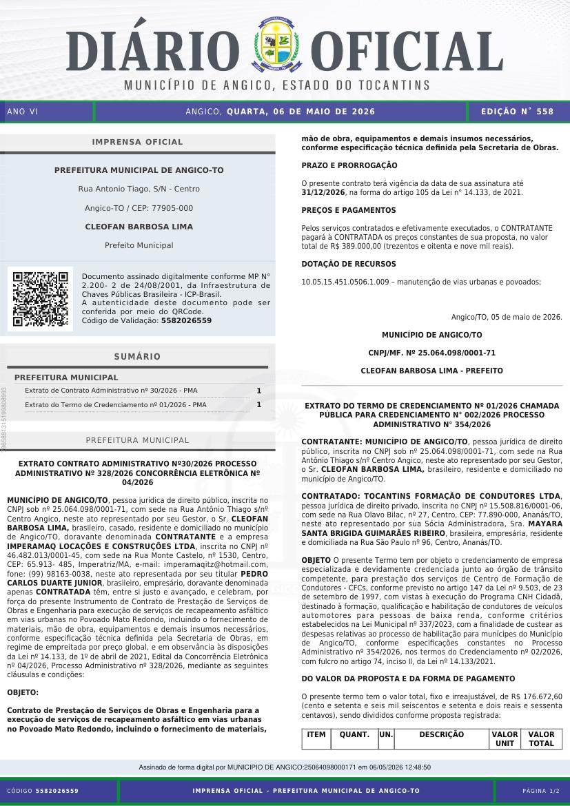 Capa da edição