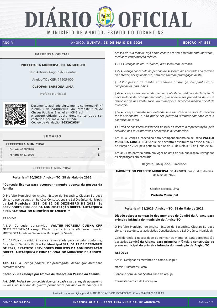 Capa da edição