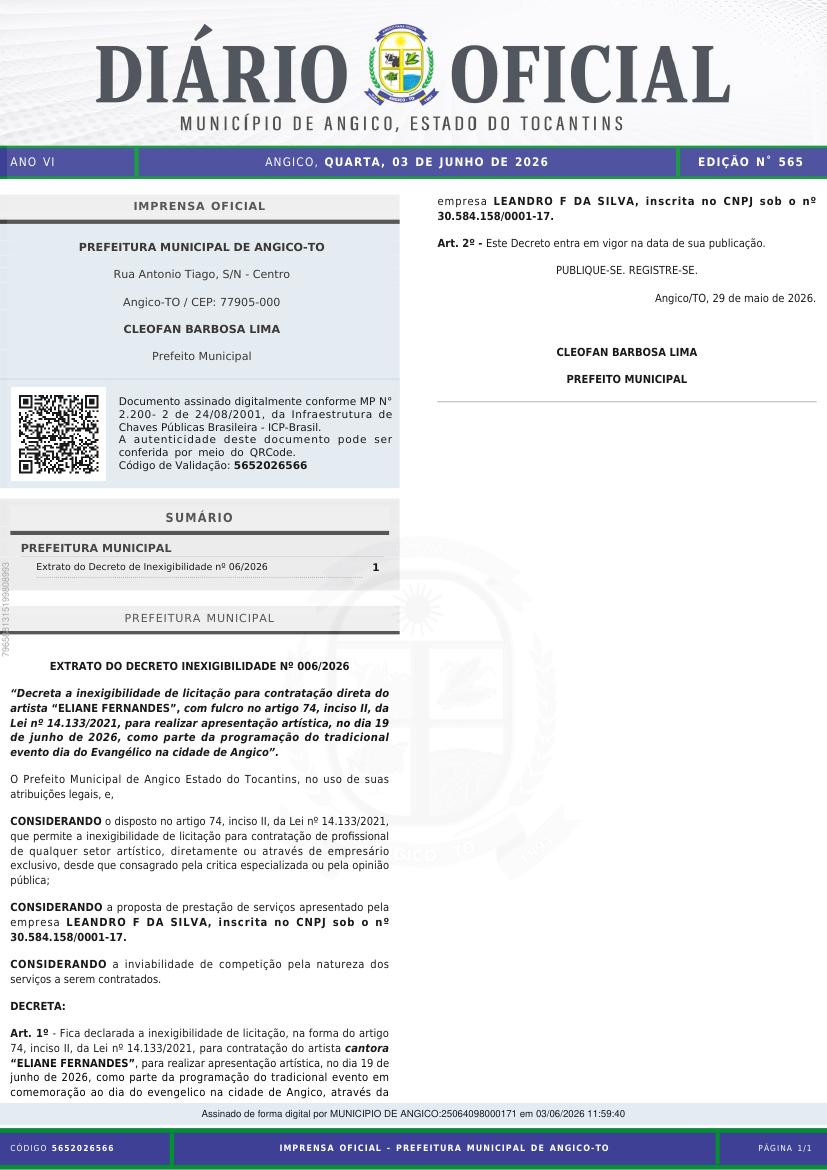 Capa da edição