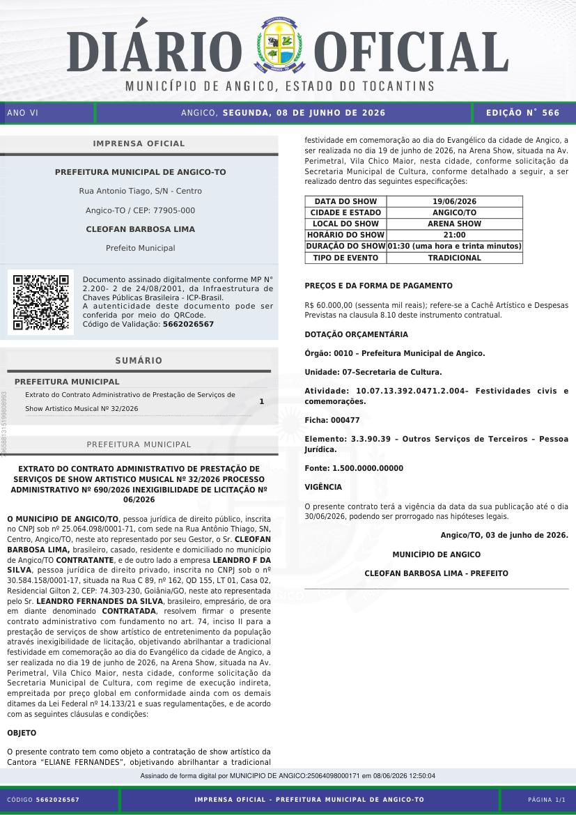 Capa da edição