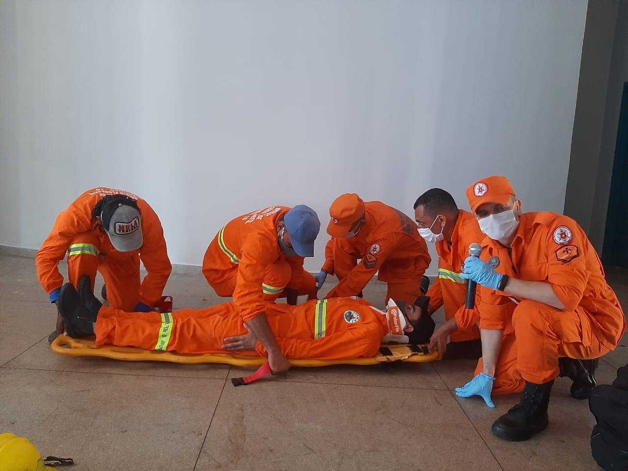 Brigadistas de Angico participam do Curso de Brigadistas de Combate a Incêndio Florestal em Ananás