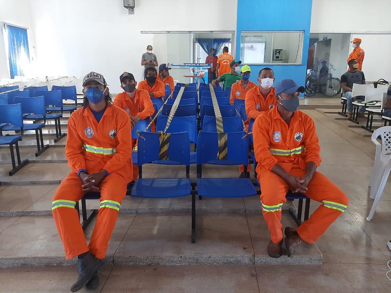 Brigadistas de Angico participam do Curso de Brigadistas de Combate a Incêndio Florestal em Ananás