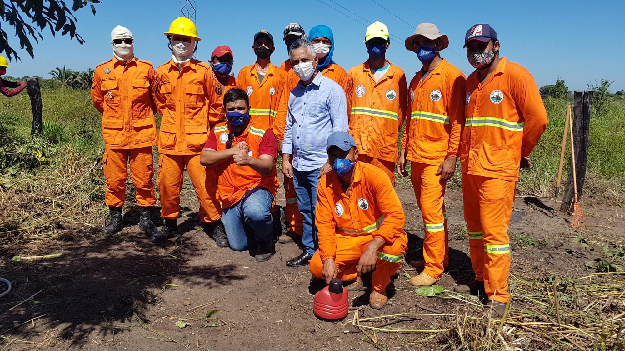 Brigadistas de Angico finalizam capacitação e treinamento em Ananás