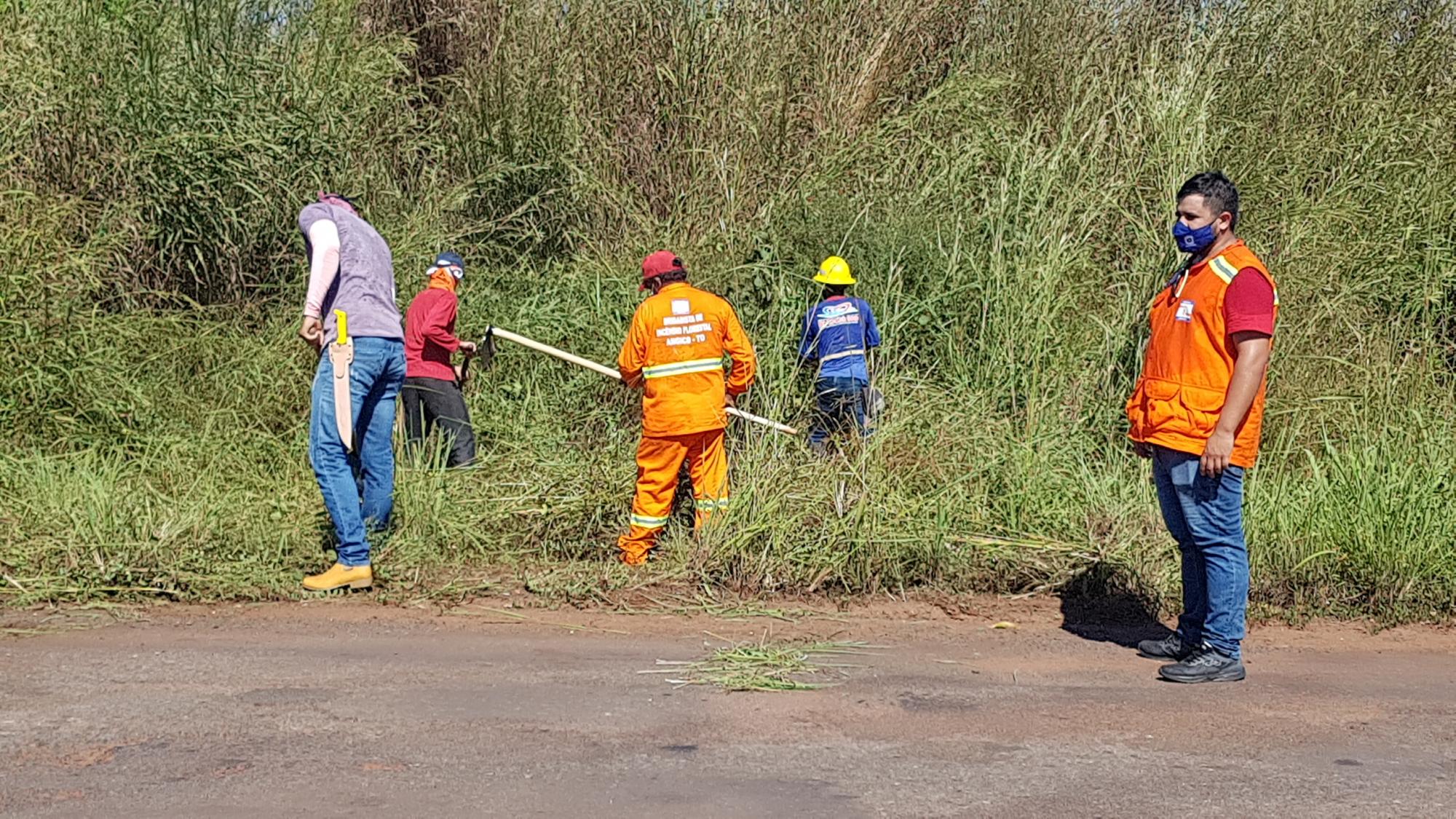 Brigadistas de Angico finalizam capacitação e treinamento em Ananás