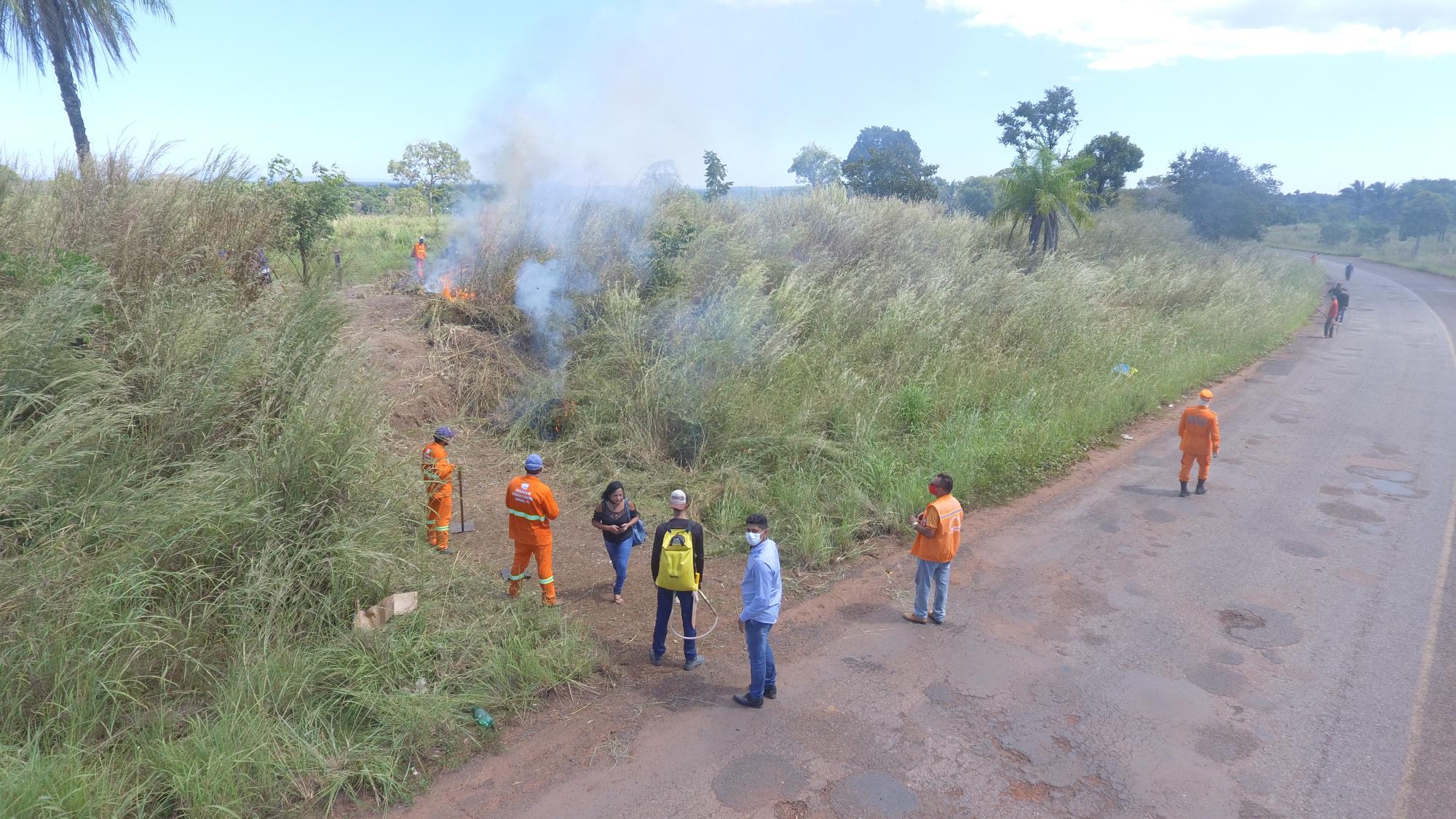 Brigadistas de Angico finalizam capacitação e treinamento em Ananás