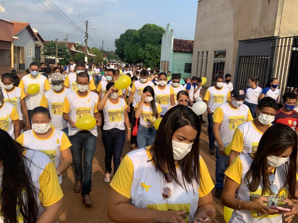 Setembro amarelo: Prefeitura de Angico promove caminhada pela vida 