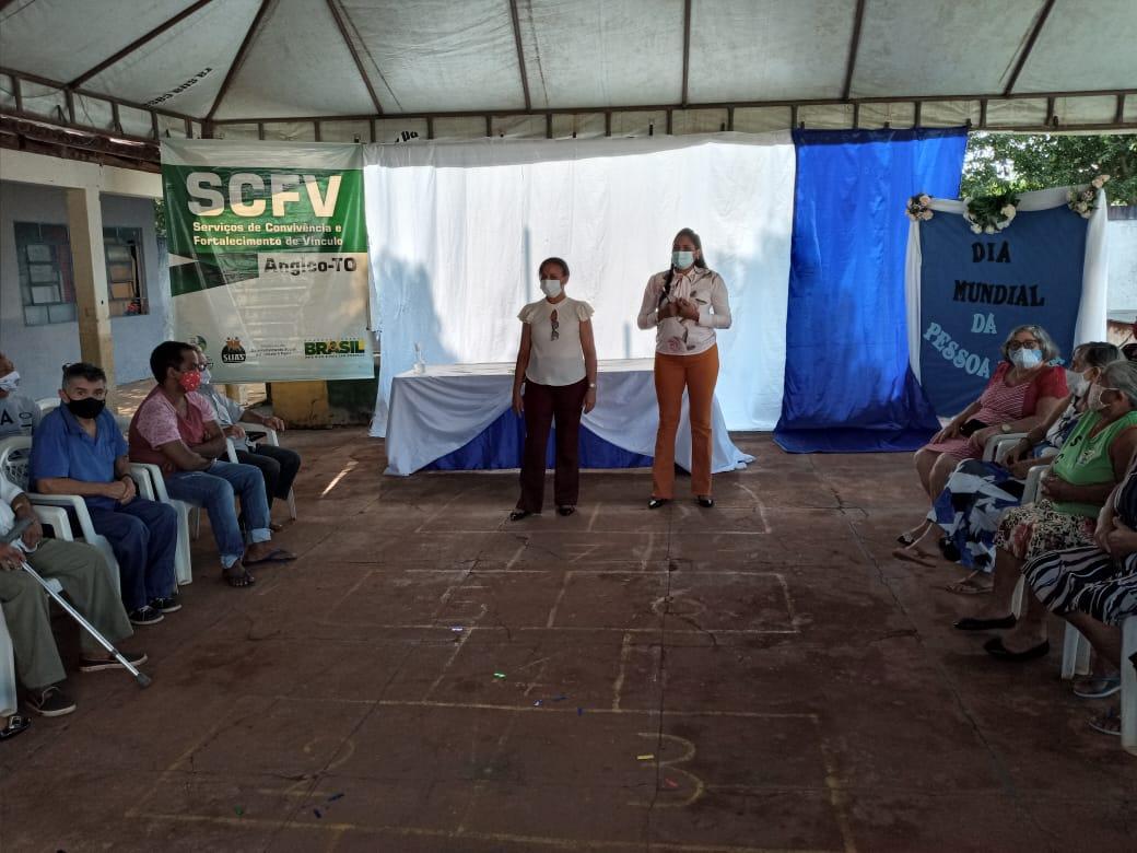 1º DE OUTUBRO: Idosos de Angico participam de confraternização em comemoração ao Dia Internacional do Idoso