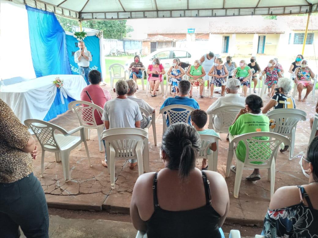 1º DE OUTUBRO: Idosos de Angico participam de confraternização em comemoração ao Dia Internacional do Idoso