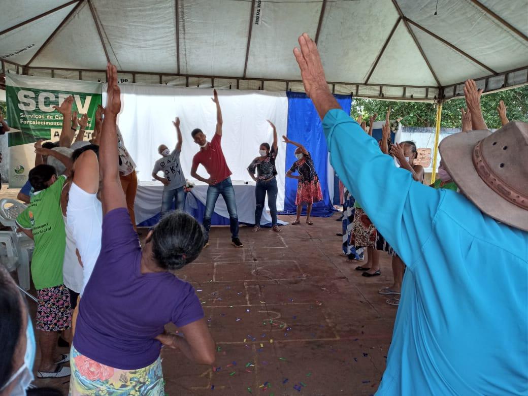 1º DE OUTUBRO: Idosos de Angico participam de confraternização em comemoração ao Dia Internacional do Idoso