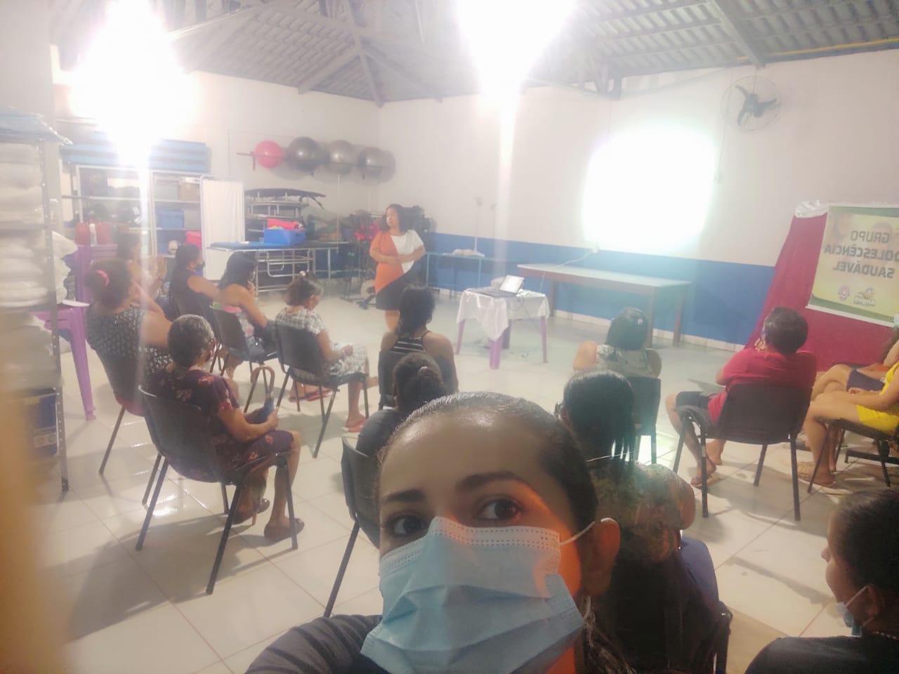 Prefeitura, Secretaria da Saúde e NASF promovem o 6º Encontro do Grupo Adolescente Saudável