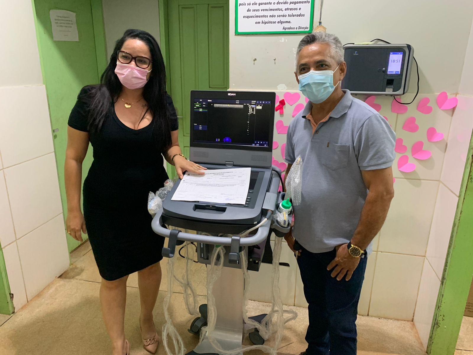 Secretaria de Estado da Saúde doa aparelho de ultrassonografia de última geração para o Município de Angico