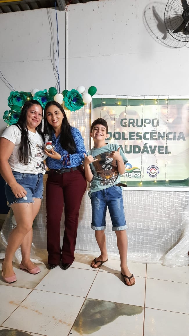 Último encontro do Projeto Adolescência Saudável é realizado pela Saúde Municipal de Angico