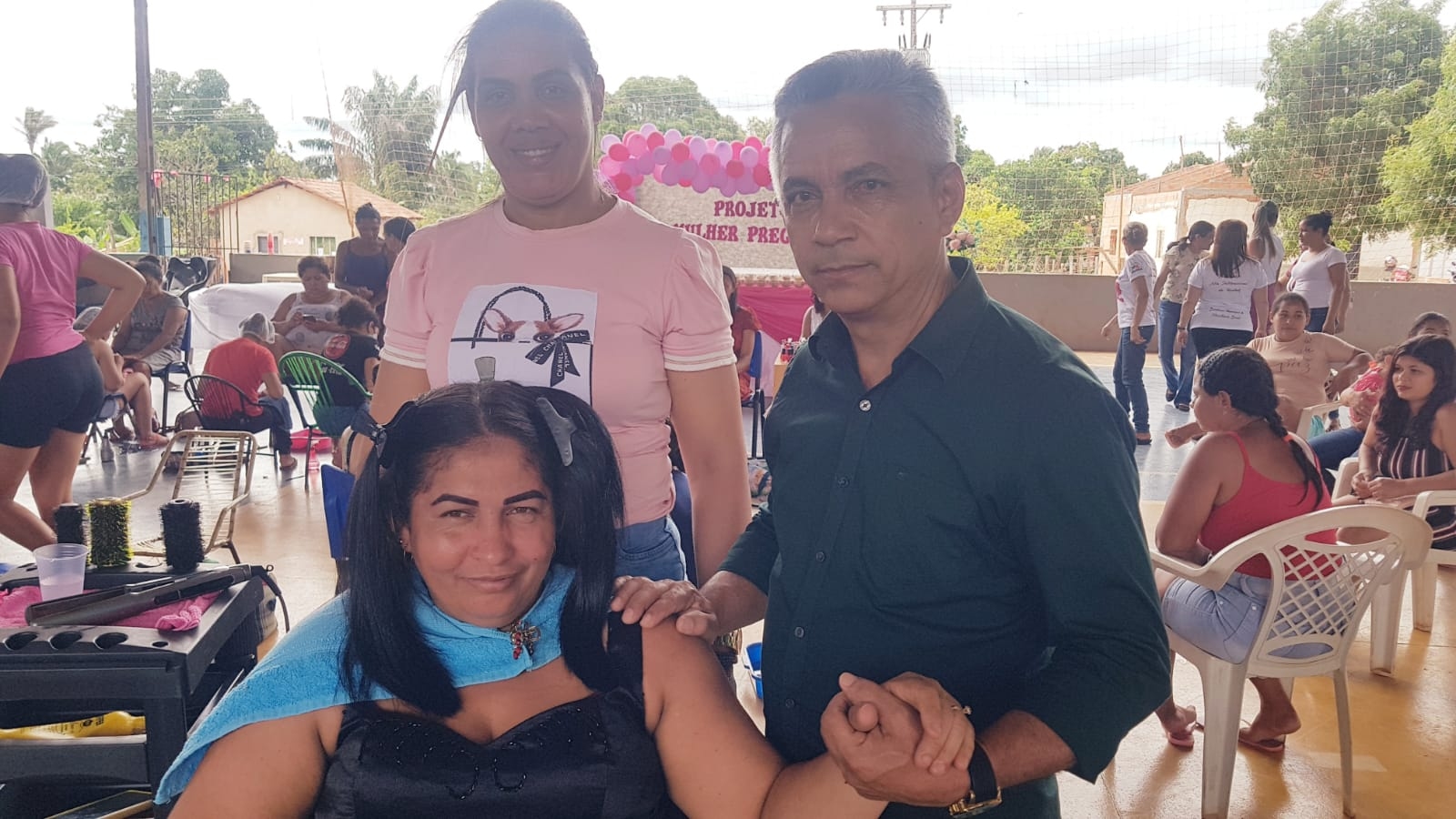 Projeto Mulher Preciosa é encerrado com grande ação promovido na Quadra de Esportes em homenagem as Mulheres de Angico