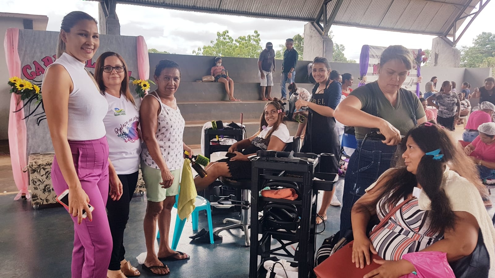 Projeto Mulher Preciosa é encerrado com grande ação promovido na Quadra de Esportes em homenagem as Mulheres de Angico