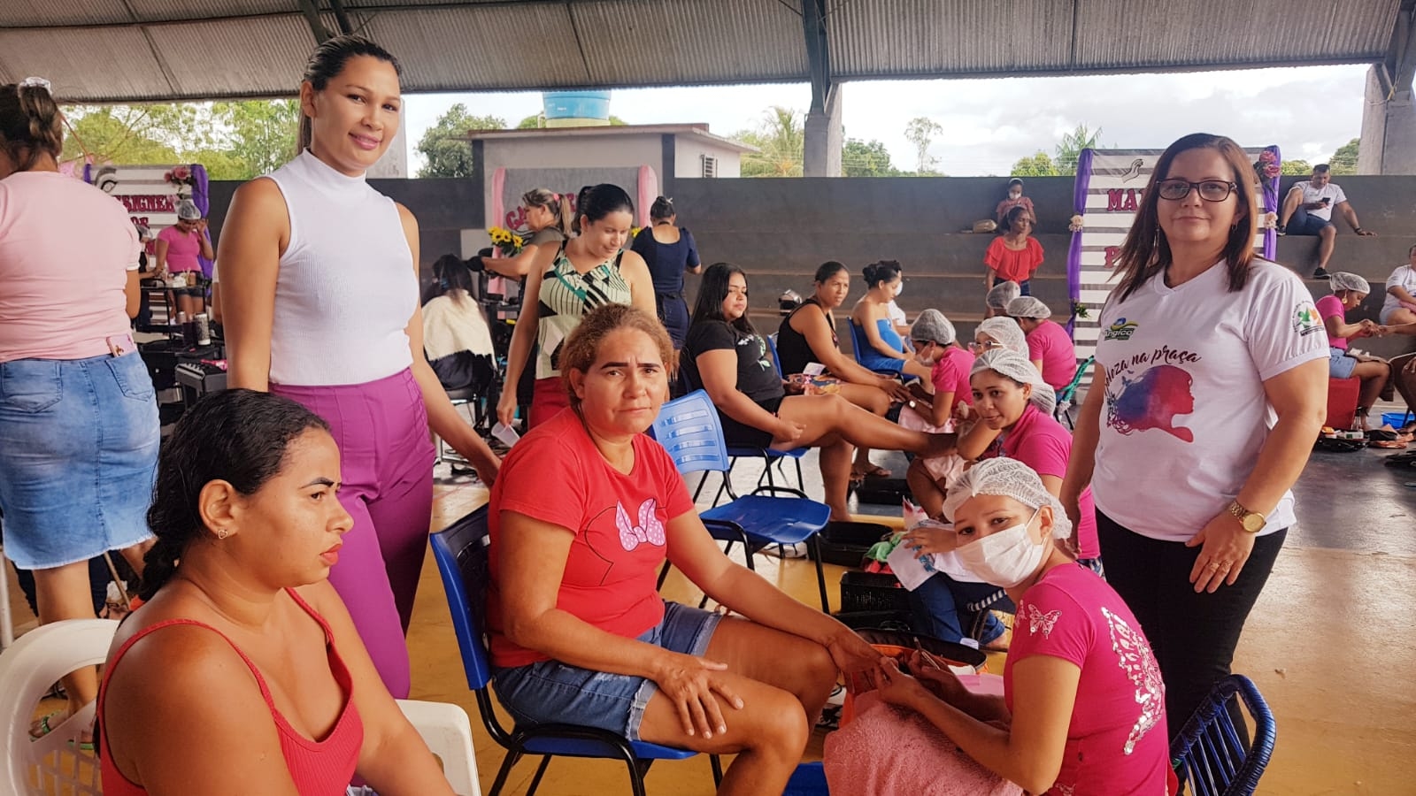 Projeto Mulher Preciosa é encerrado com grande ação promovido na Quadra de Esportes em homenagem as Mulheres de Angico