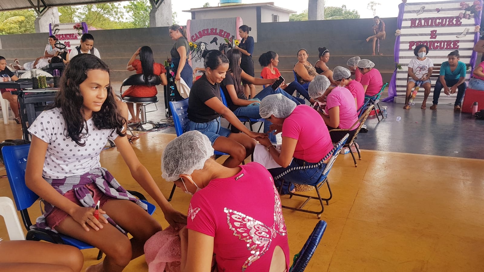 Projeto Mulher Preciosa é encerrado com grande ação promovido na Quadra de Esportes em homenagem as Mulheres de Angico