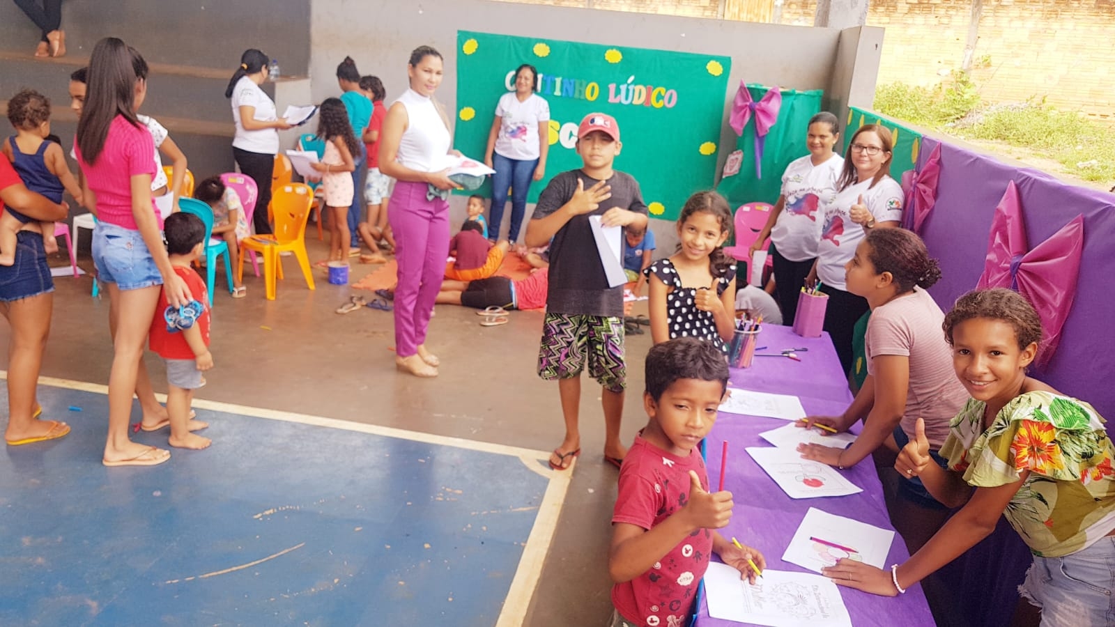 Projeto Mulher Preciosa é encerrado com grande ação promovido na Quadra de Esportes em homenagem as Mulheres de Angico