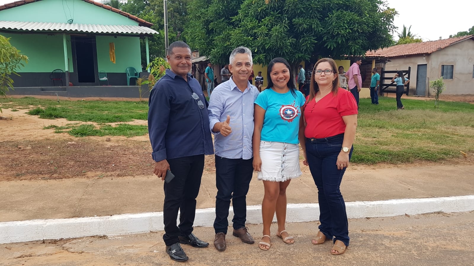 Uma noite de festividade e comemoração histórico-cultural acontece no Povoado Tamboril, em Angico