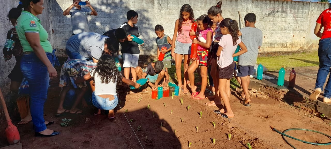 Projeto Quintal Verde Ecológico será iniciado em Angico com os usuários do Serviço de Convivência e Fortalecimento de Vínculos