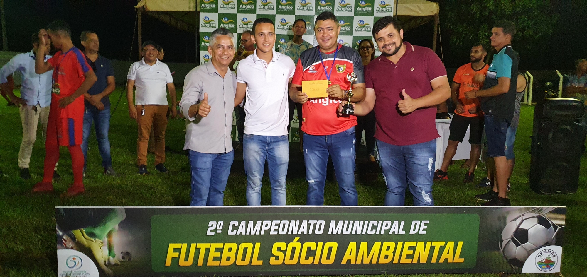 Final do Campeonato Municipal Socioambiental de Esportes de Angico movimentou torcidas nesse sábado
