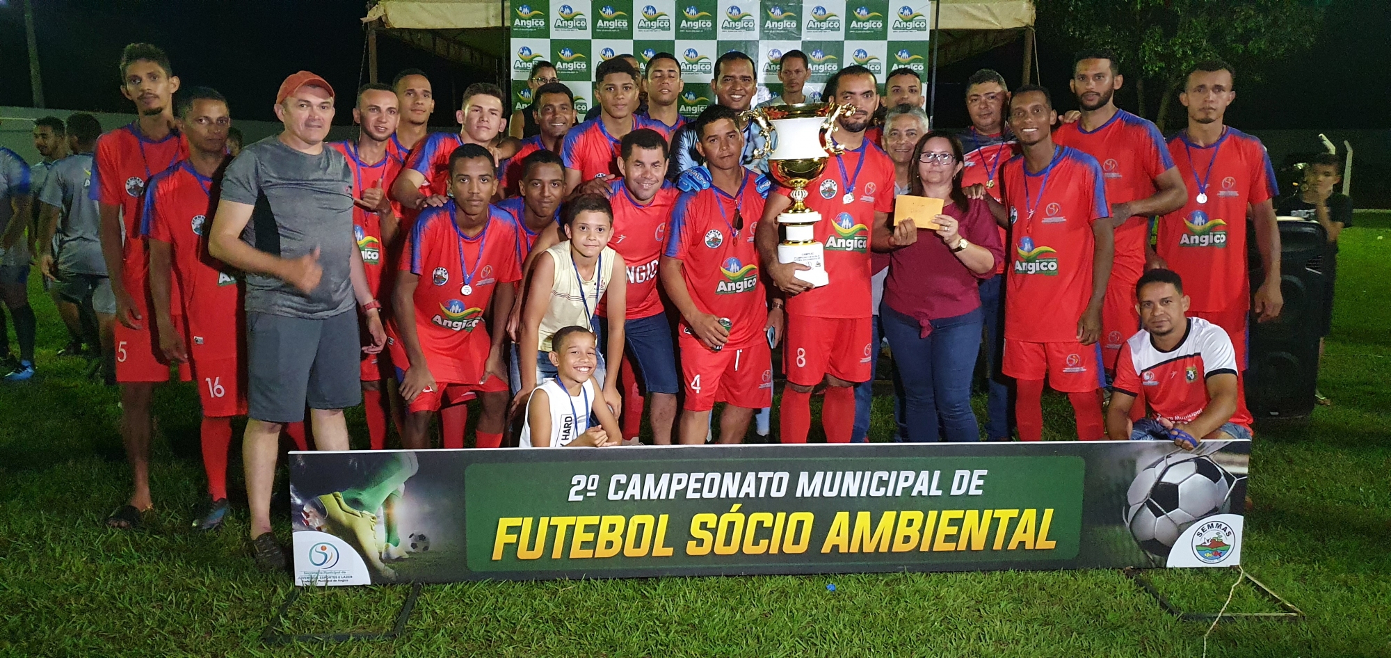 Final do Campeonato Municipal Socioambiental de Esportes de Angico movimentou torcidas nesse sábado
