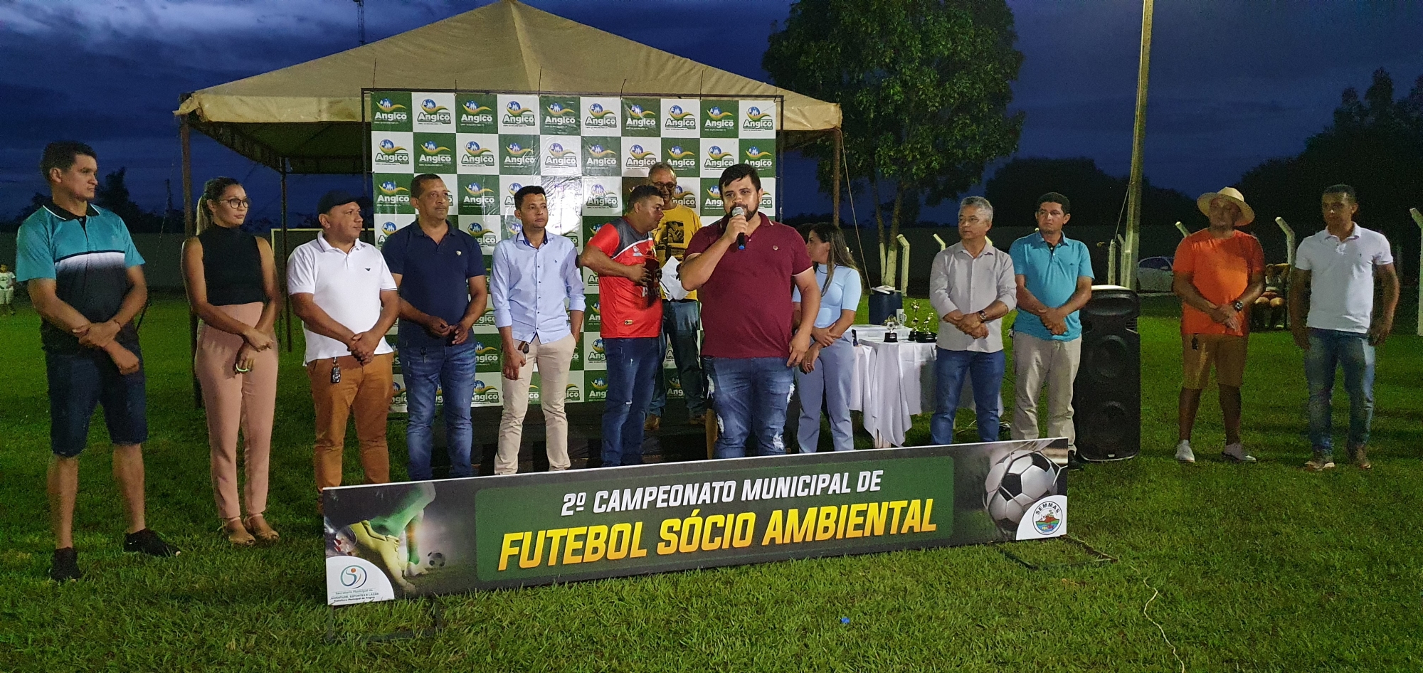Final do II Campeonato Municipal de Futebol Socioambiental de Angico movimentou torcidas nesse sábado
