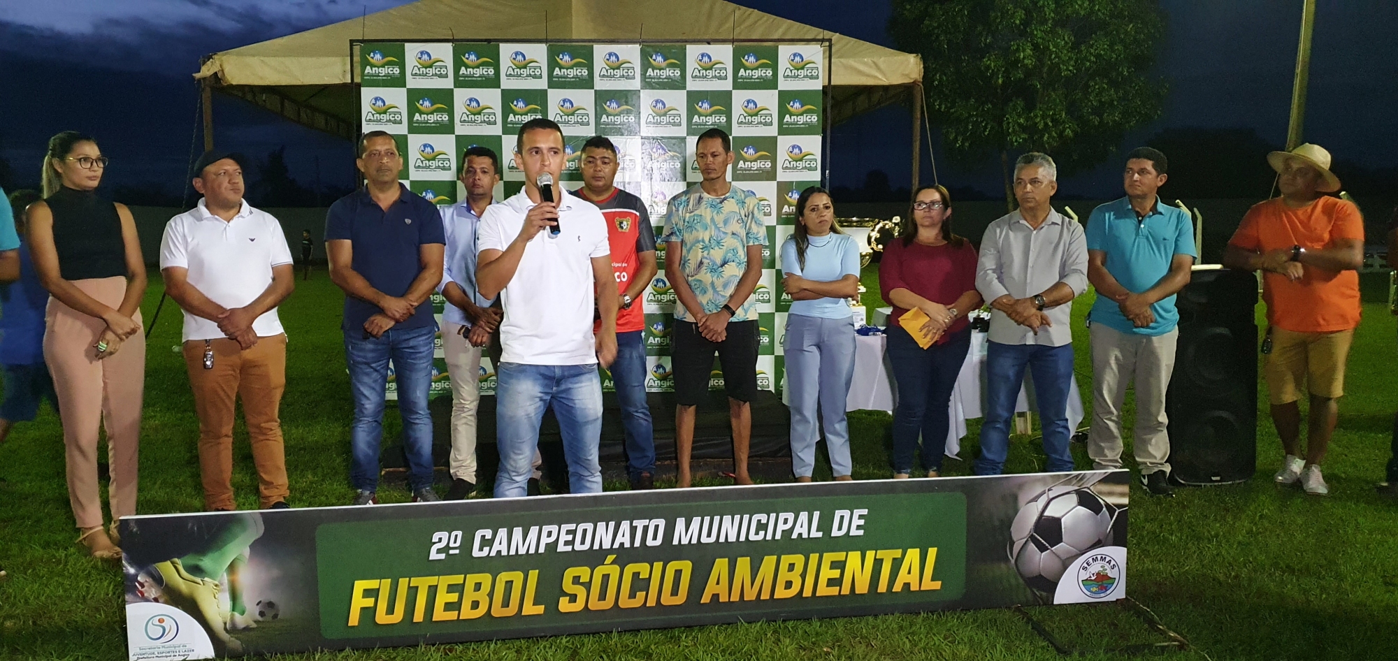 Final do II Campeonato Municipal de Futebol Socioambiental de Angico movimentou torcidas nesse sábado

