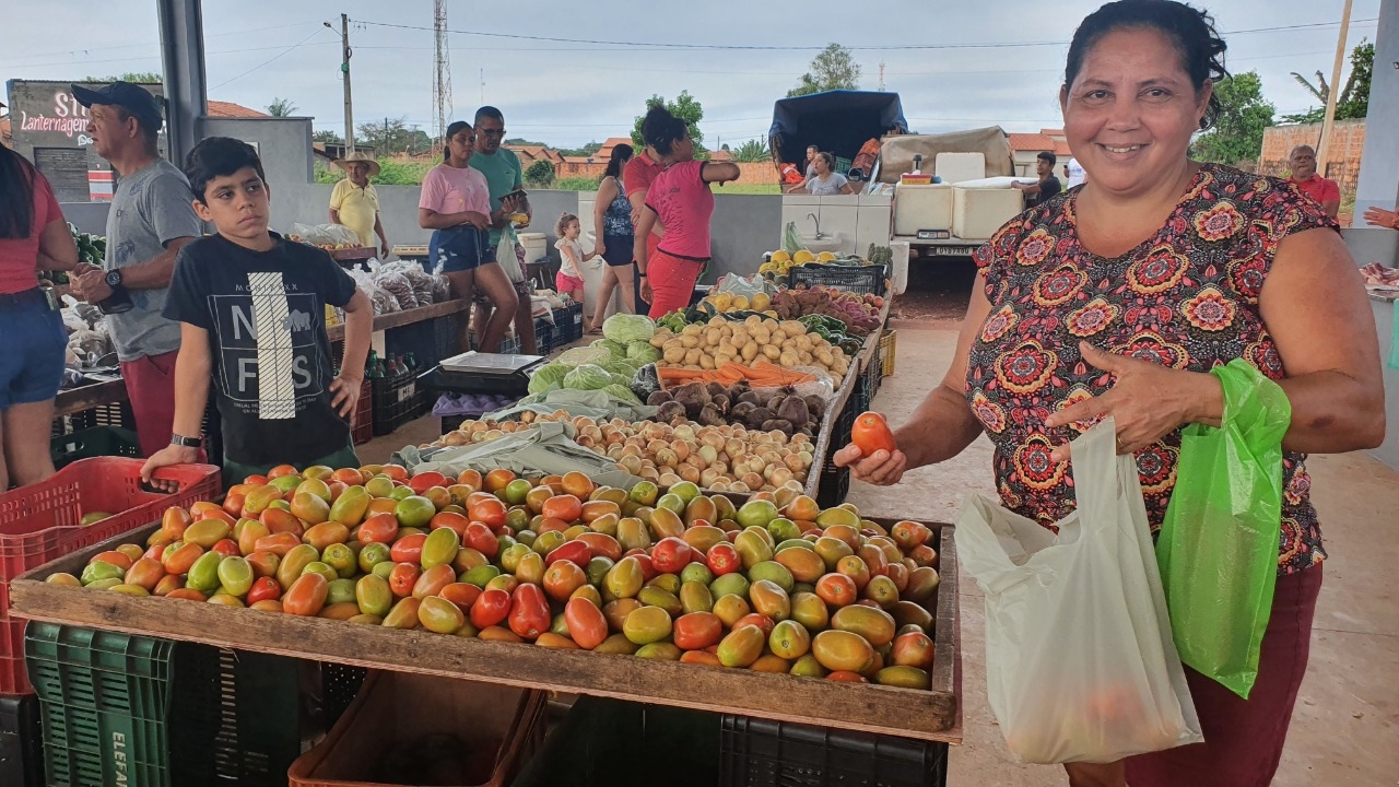 Povo de Angico estão felizes e agradecidos pela construção da Feira Municipal Raimundo Dedício dos Santos