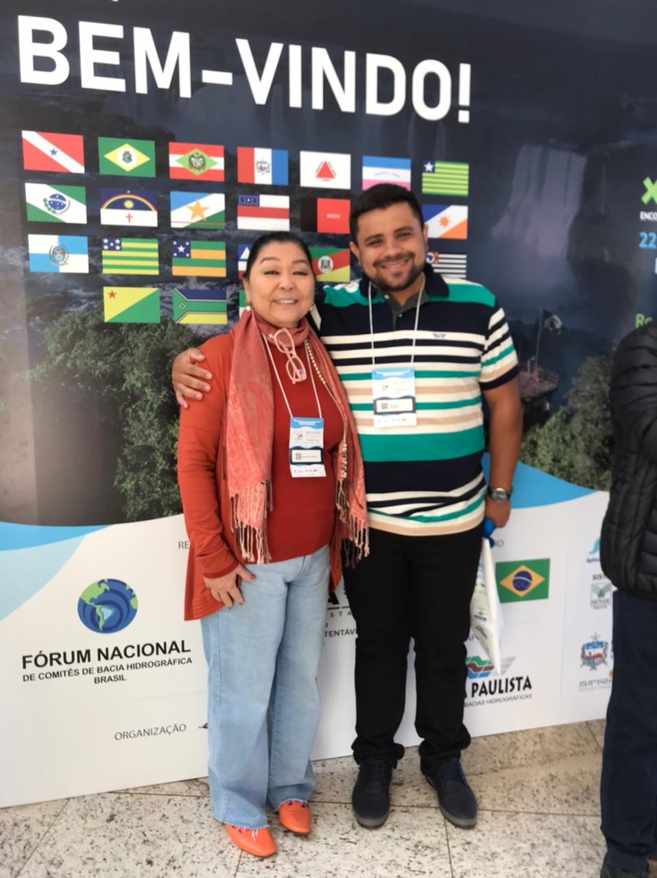 Secretário Municipal do Meio Ambiente de Angico Sebastião Guimarães participa do XXIV ENCOB em Foz do Iguaçu (PR)