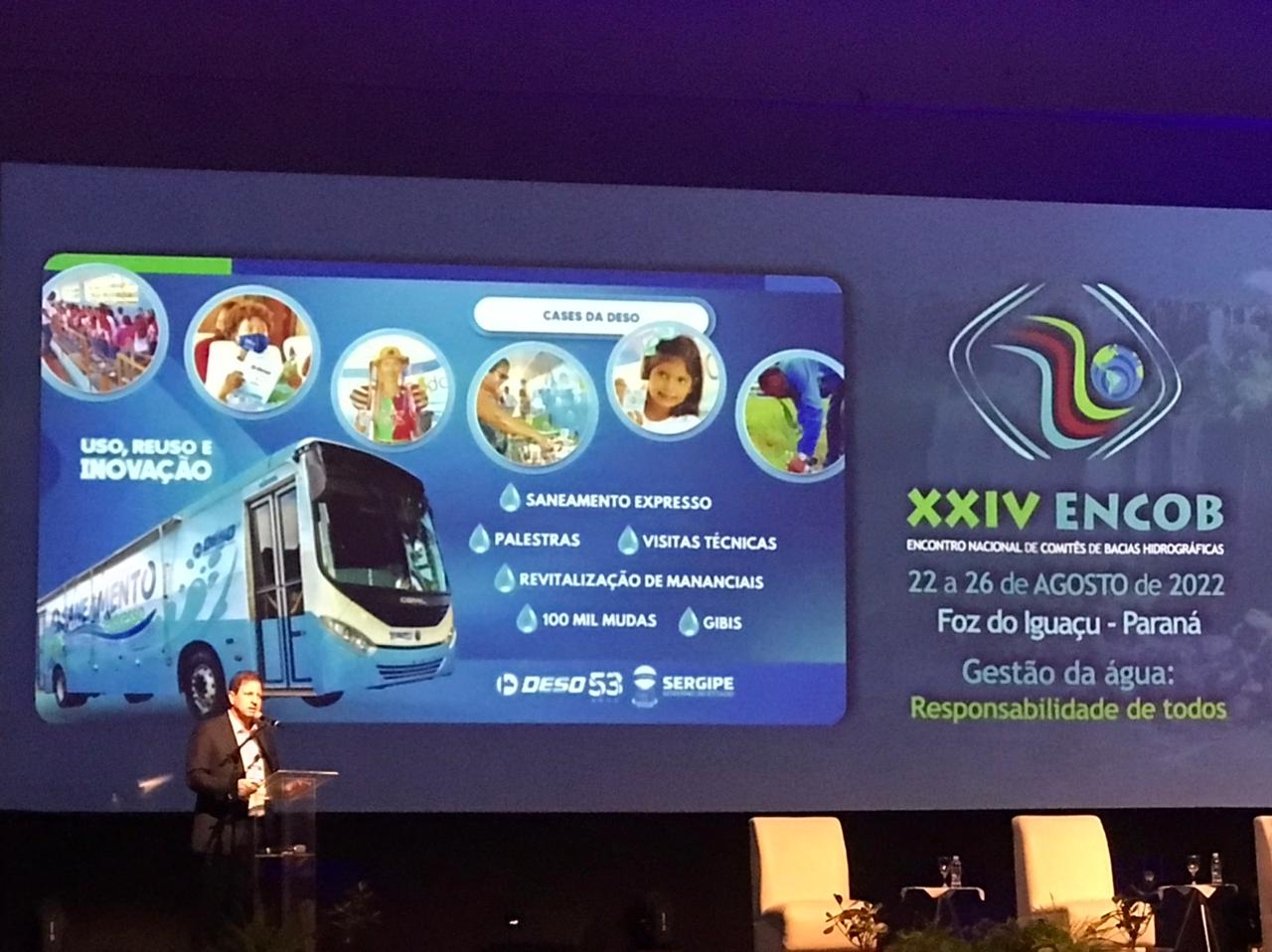 Secretário Municipal do Meio Ambiente de Angico Sebastião Guimarães participa do XXIV ENCOB em Foz do Iguaçu (PR)