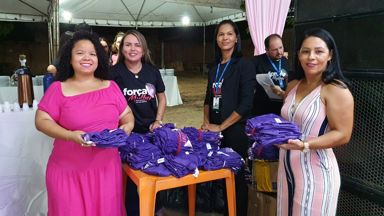 Angico participa da Formatura do Projeto Força Mulher realizado em Araguatins pelo SEBRAE