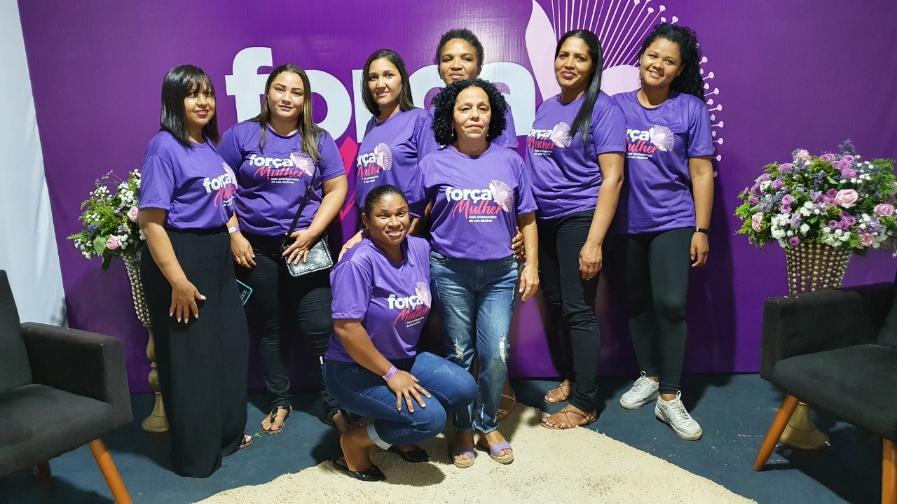 Angico participa da Formatura do Projeto Força Mulher realizado em Araguatins pelo SEBRAE