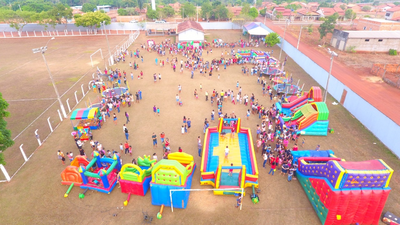Prefeitura de Angico realiza grandiosa festa em homenagem ao Dia das Crianças 