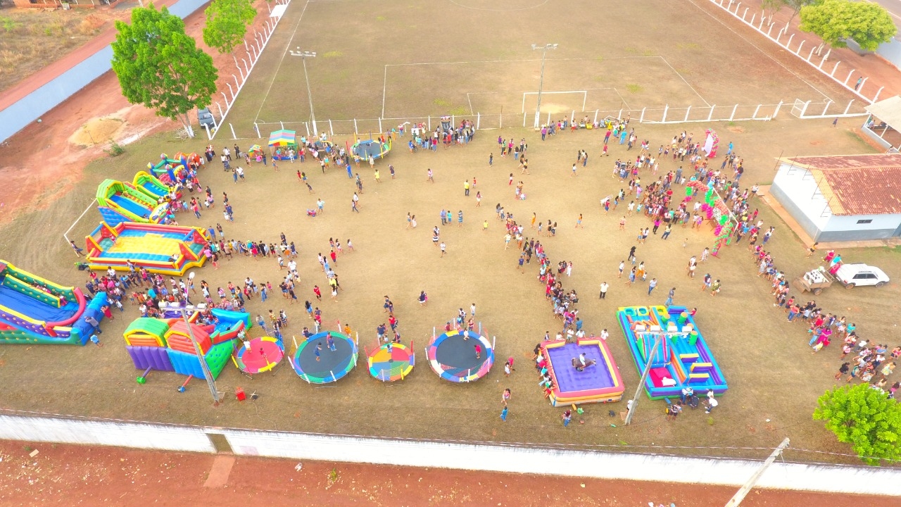 Prefeitura de Angico realiza grandiosa festa em homenagem ao Dia das Crianças 