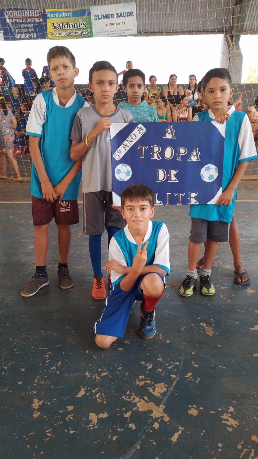 Escola Municipal Luís Ramos dos Santos realiza Jogos Interclasse entre os alunos do Ensino Fundamental Escola Municipal Luís Ramos dos Santos realiza Jogos Interclasse entre os alunos do Ensino Fundamental