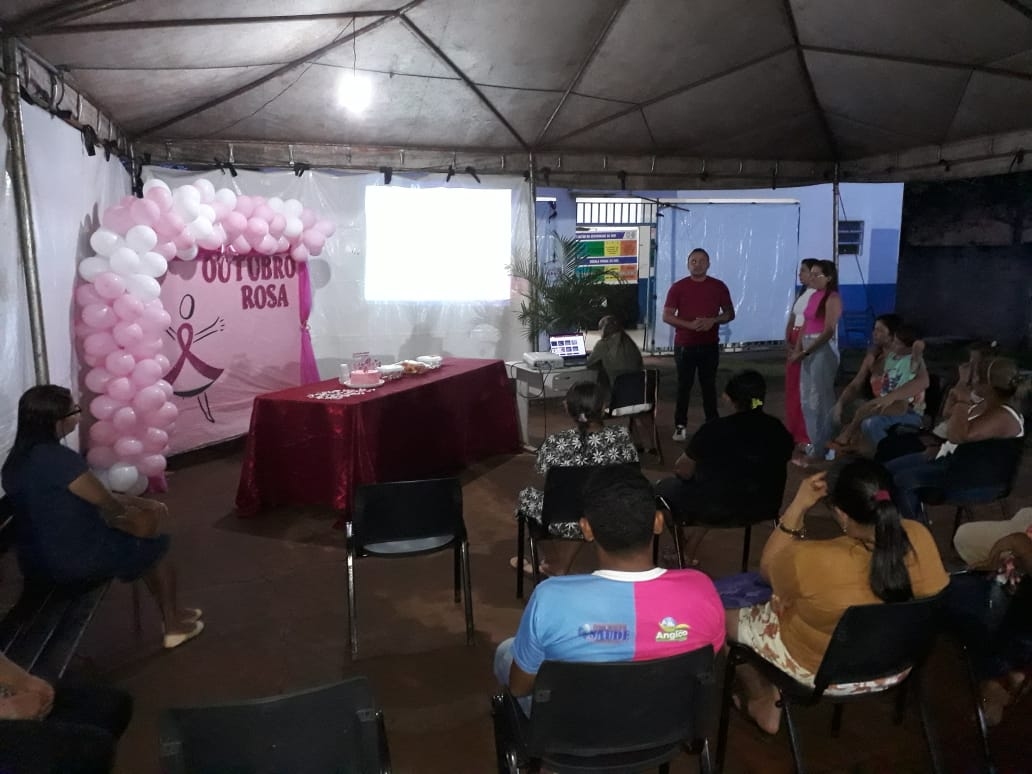 Saúde de Angico finaliza Campanha do Outubro Rosa no Povoado Tamboril