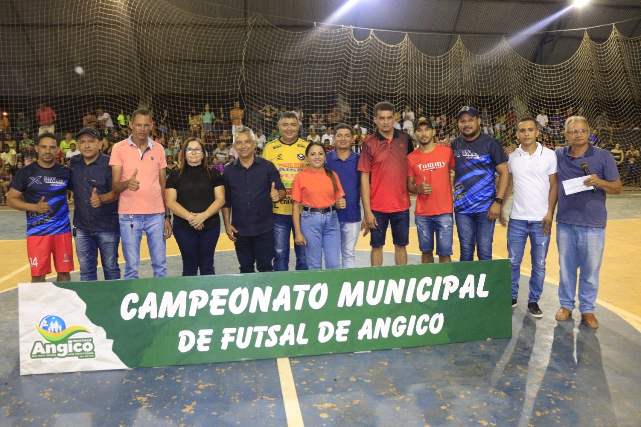 Secretaria de Esportes realiza Finais do 9° Campeonato Municipal de Futsal de Angico Secretaria de Esportes realiza Finais do 9° Campeonato Municipal de Futsal de Angico