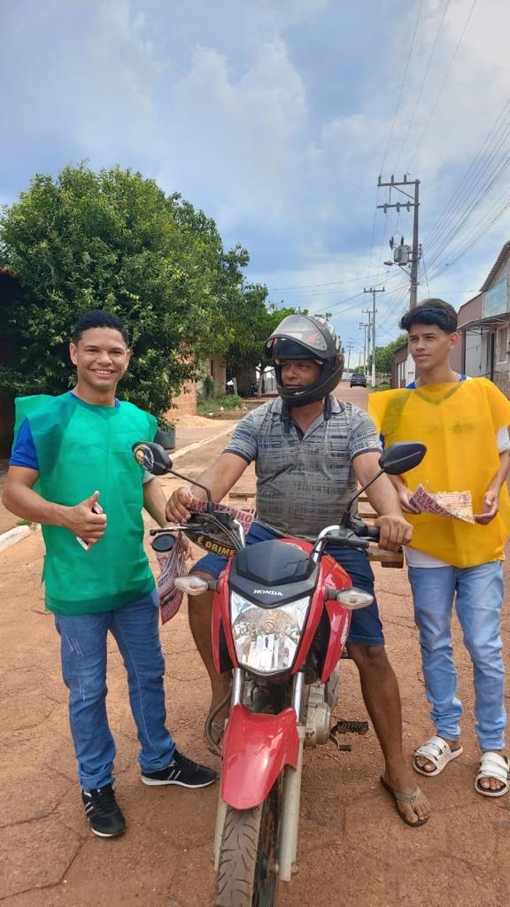 Ações de alerta ao combate às queimadas envolvendo palestras, blitz e entrega de folhetos são realizadas em Angico