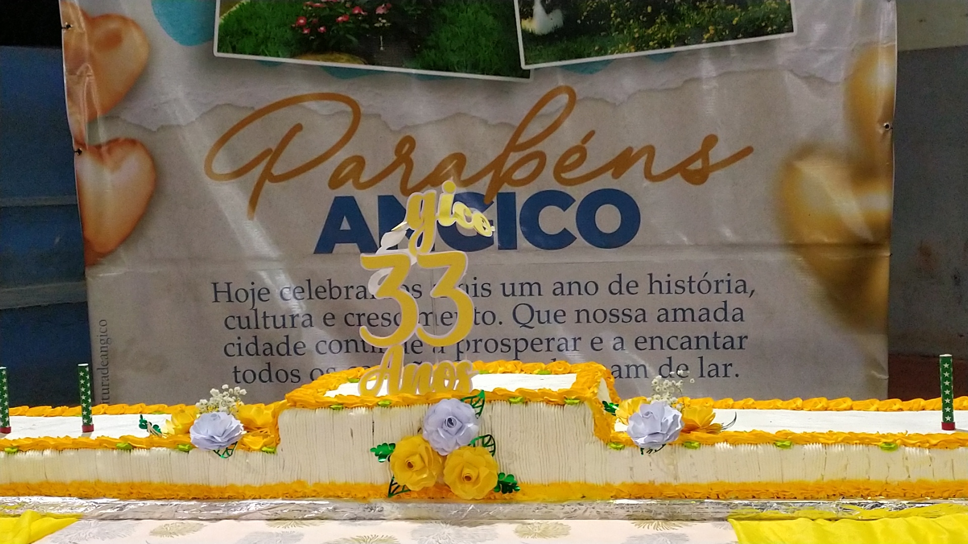 ANIVERSÁRIO DOS 33 ANOS DE ANGICO - TO