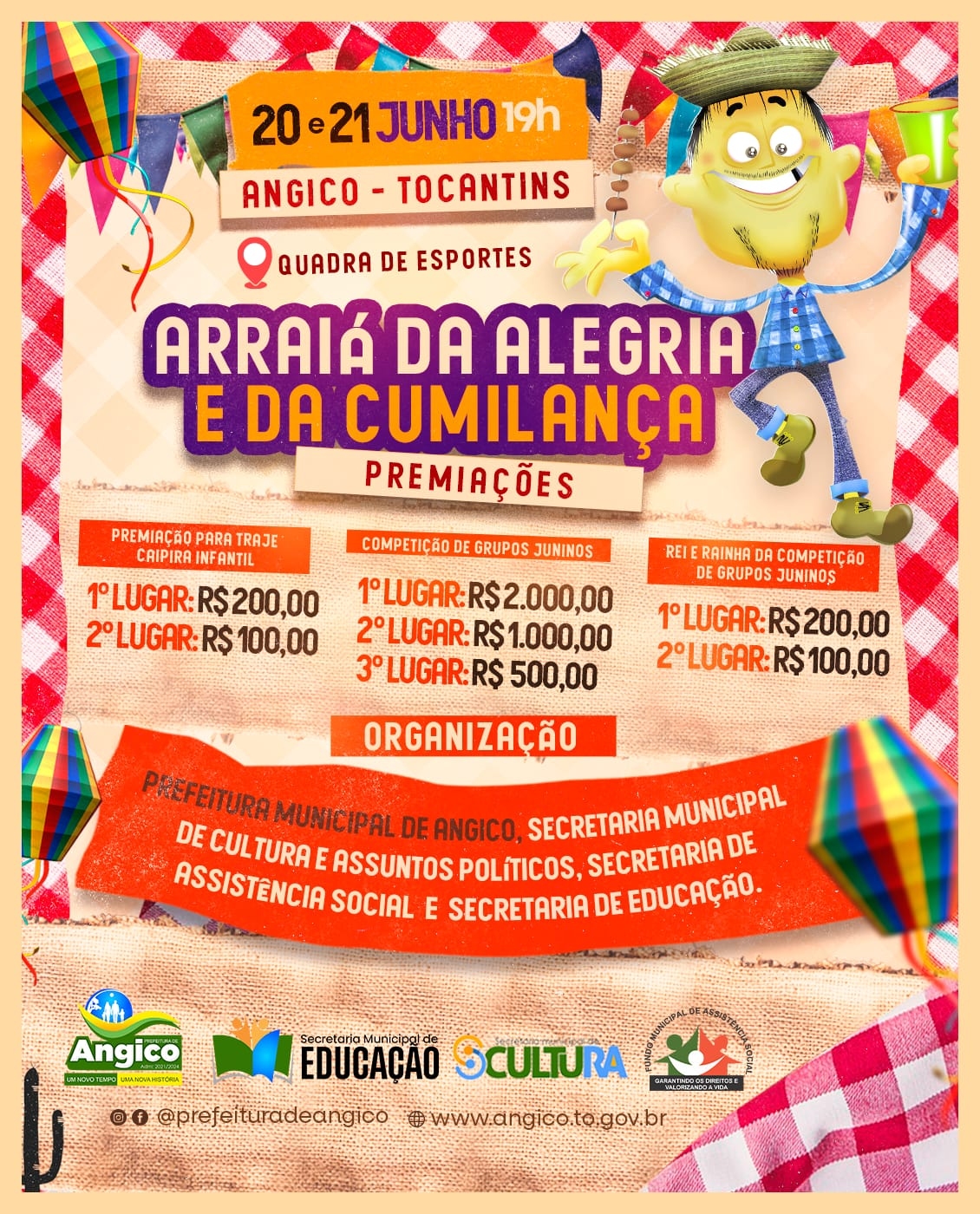 Arraiá da Alegria e da Cumilança