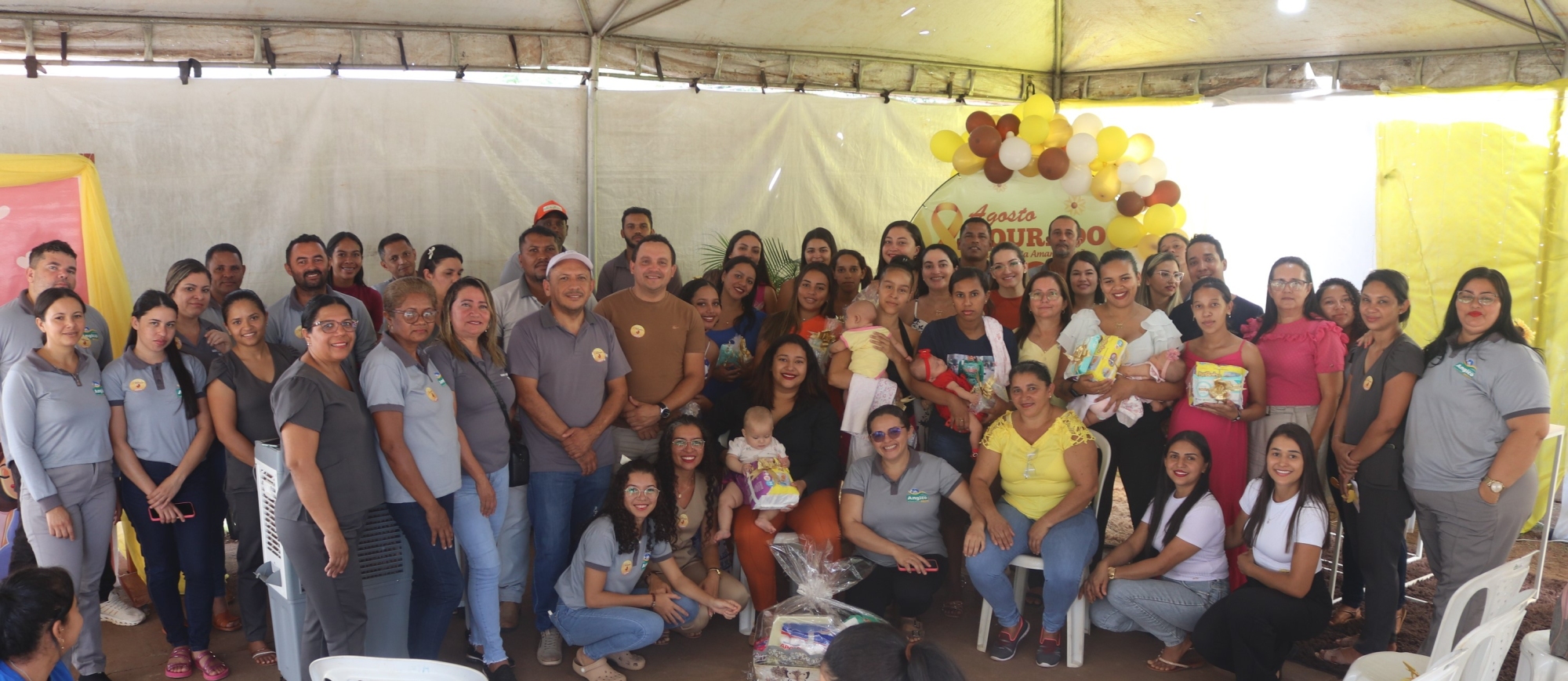 Encontro das Gestantes celebra o Agosto Dourado na UBS Padre Anacleto