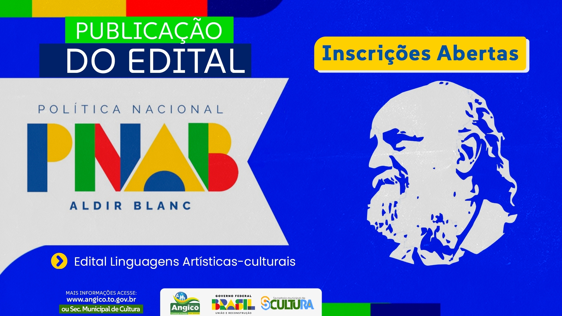 Prefeitura de Angico Publica Edital da PNAB para Fomento à Cultura
