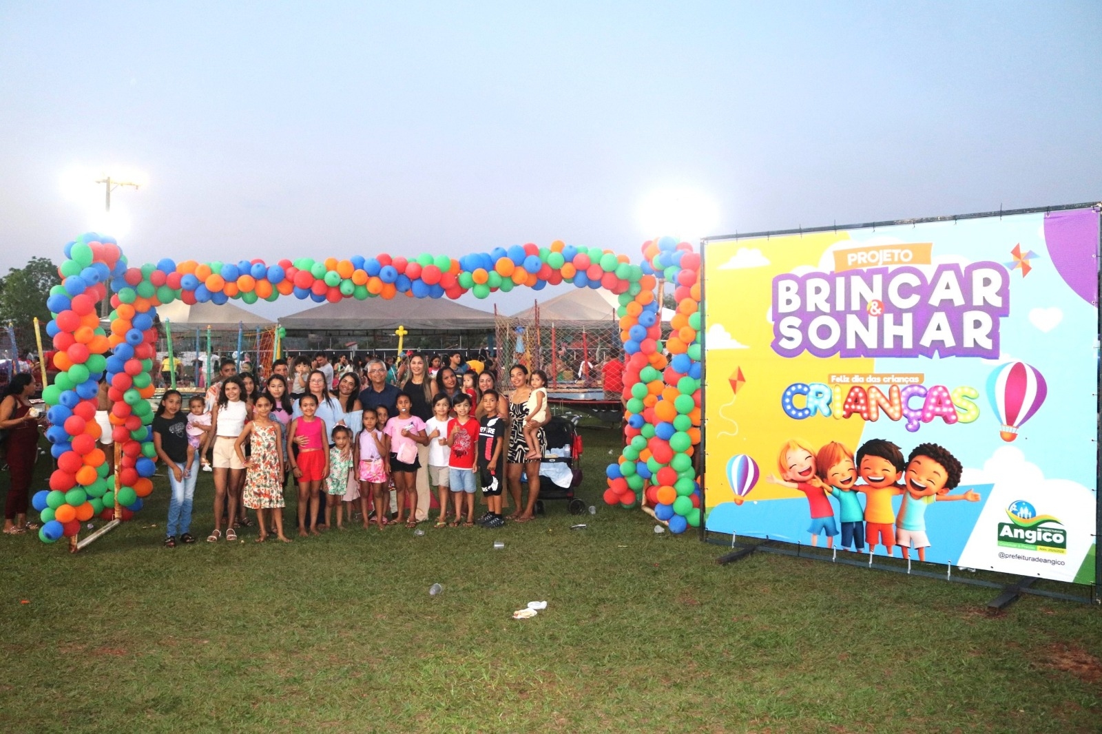 Celebração do Dia das Crianças em Angico
